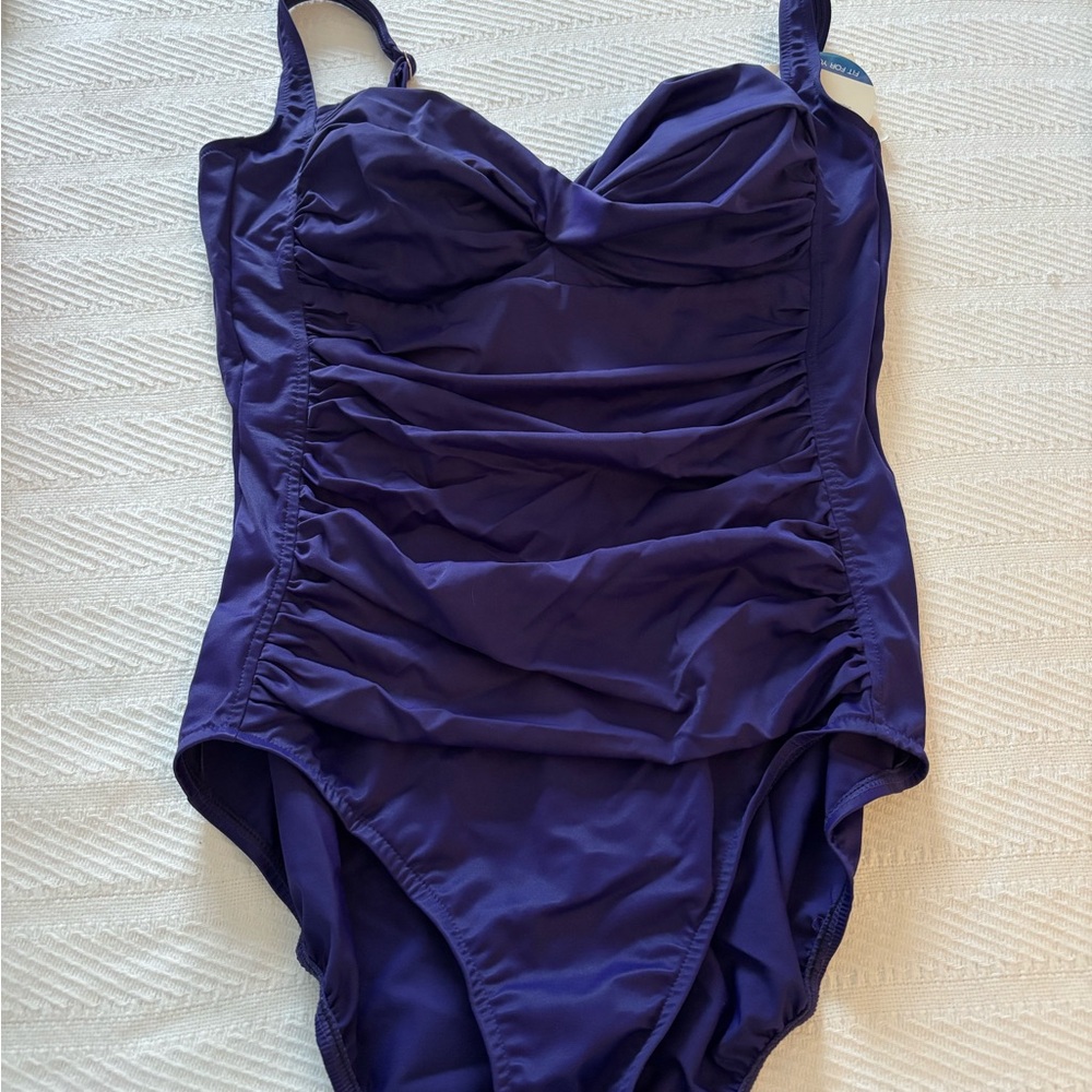 Croft & Barrow Purple Swimsuit